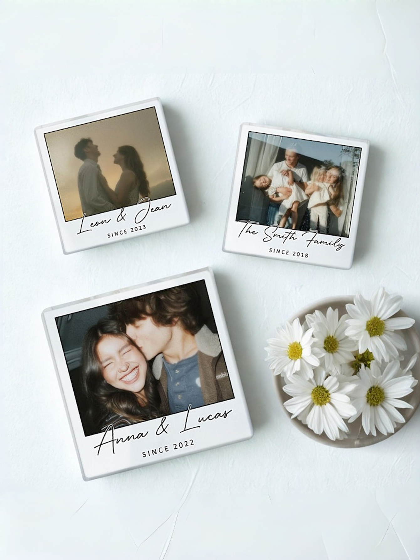 Custom Couple Photo Acrylic Frame